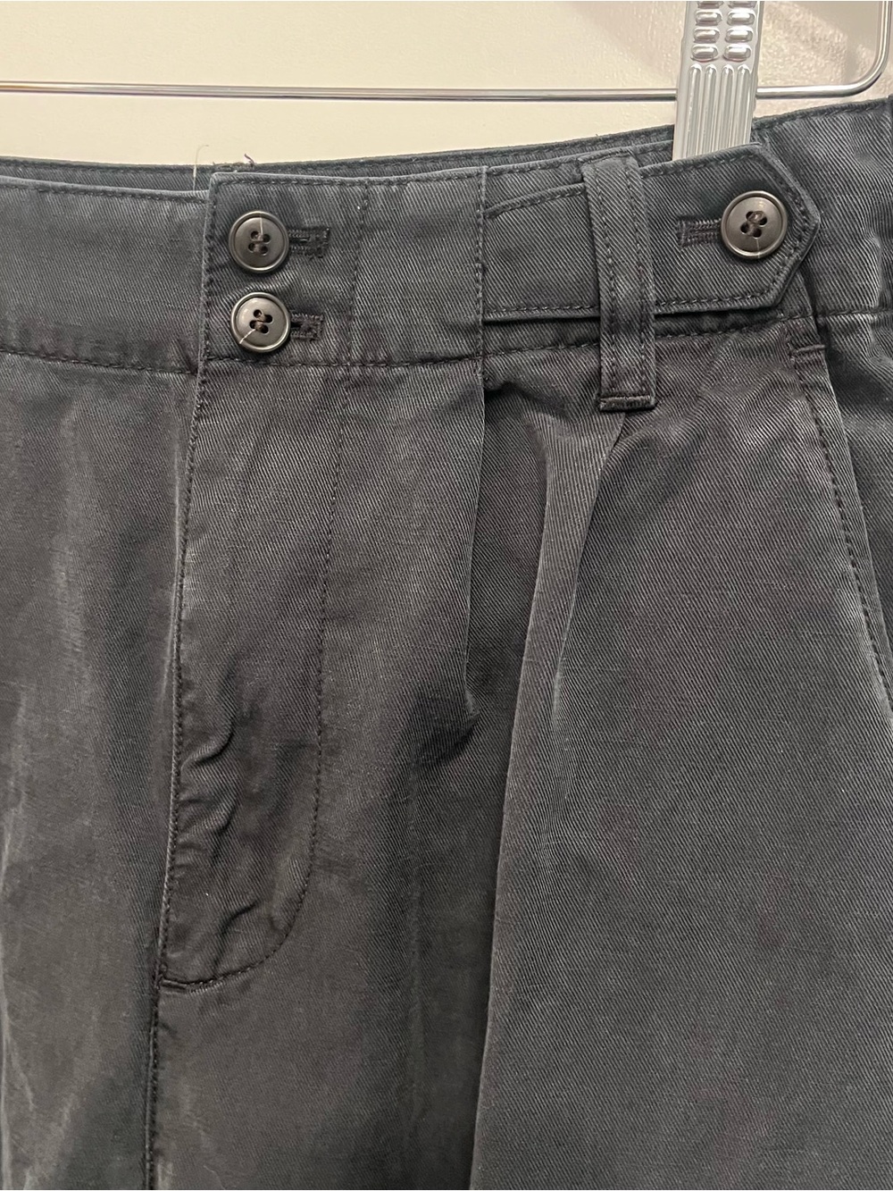 Madewell The Harlow Wide-Leg Pant High-Rise Wide-Leg Pants Linen Blend Size 2 - Picture 3 of 9